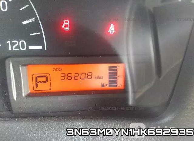 3N63M0YN1HK692935 фото 8