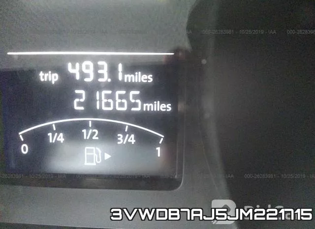 3VWDB7AJ5JM221715 фото 8