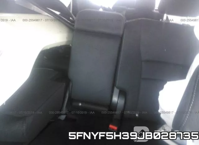 5FNYF5H39JB028735 фото 9