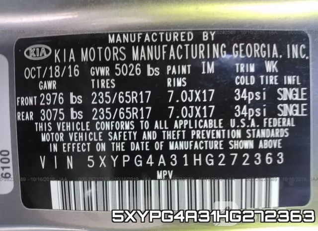 5XYPG4A31HG272363 фото 10