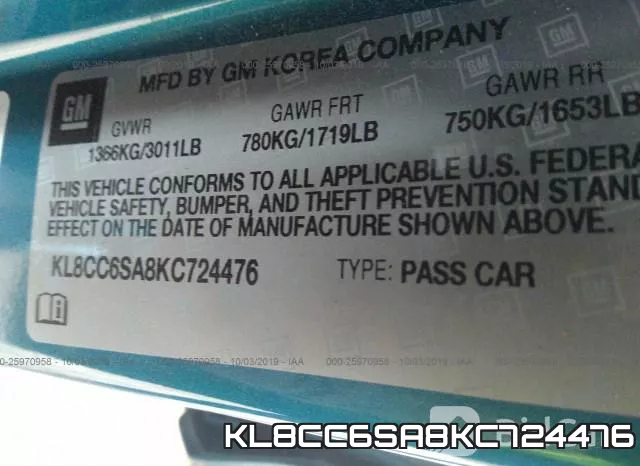 KL8CC6SA8KC724476 фото 10