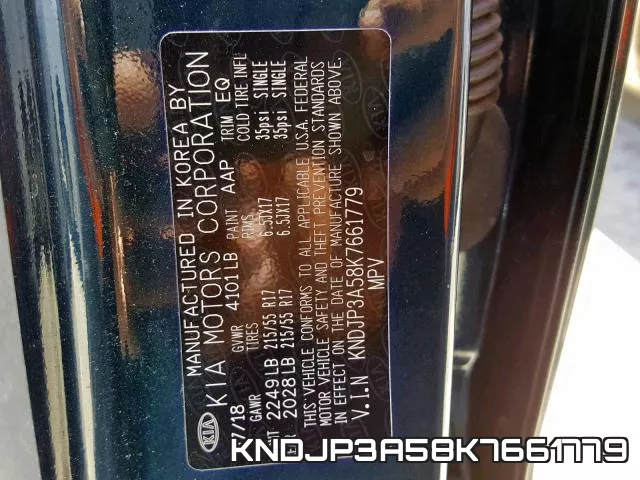 KNDJP3A58K7661779 фото 2