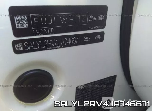 SALYL2RV4JA746671 фото 10