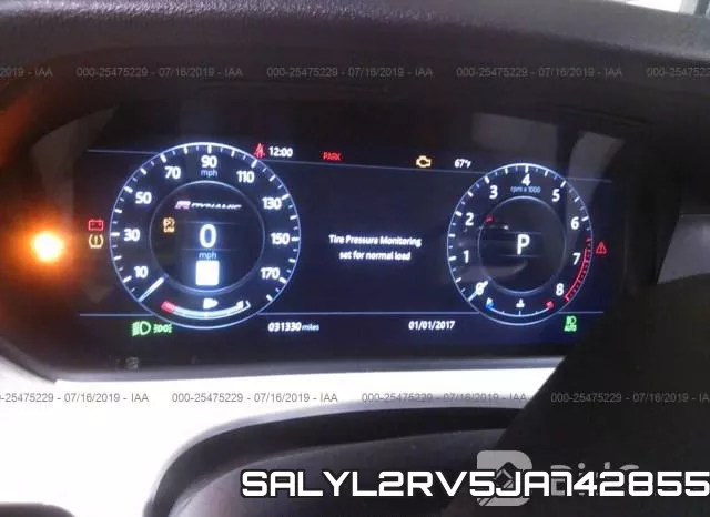 SALYL2RV5JA742855 фото 8