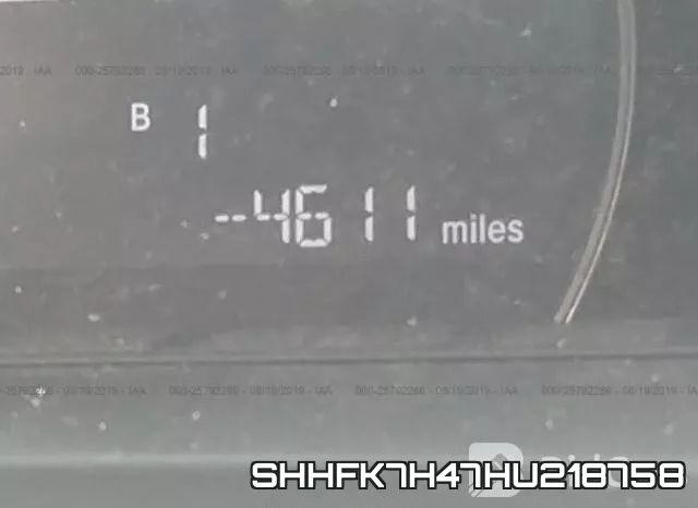 SHHFK7H47HU218758 фото 8