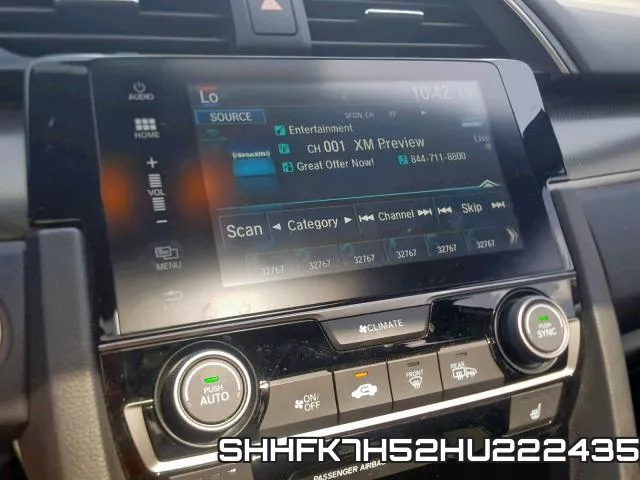 SHHFK7H52HU222435 фото 9