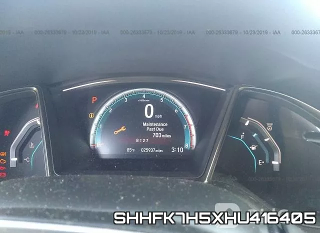 SHHFK7H5XHU416405 фото 8