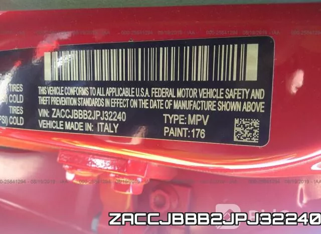 ZACCJBBB2JPJ32240 фото 10