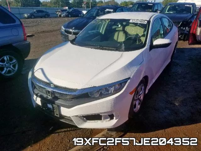 19XFC2F57JE204352 фото 3