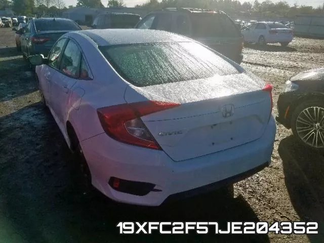 19XFC2F57JE204352 фото 4