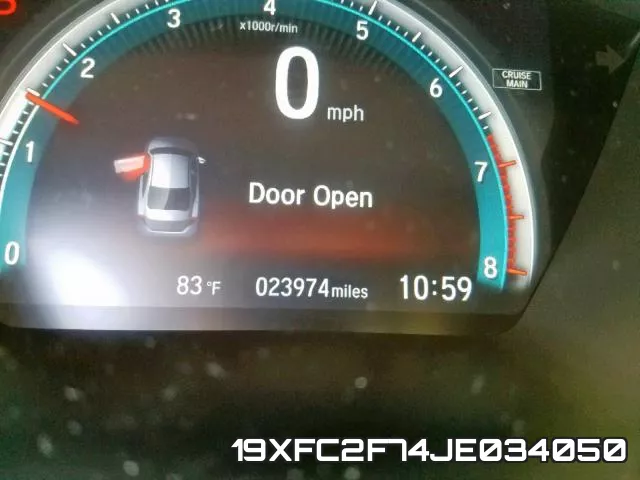 19XFC2F74JE034050 фото 9