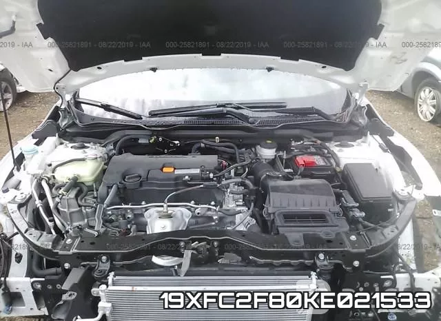19XFC2F80KE021533 фото 2