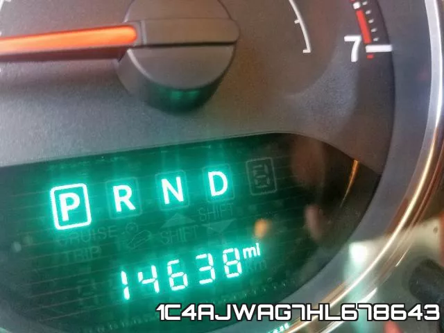 1C4AJWAG7HL678643 фото 8