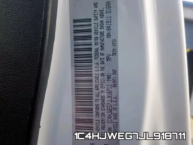 1C4HJWEG7JL918711 фото 2