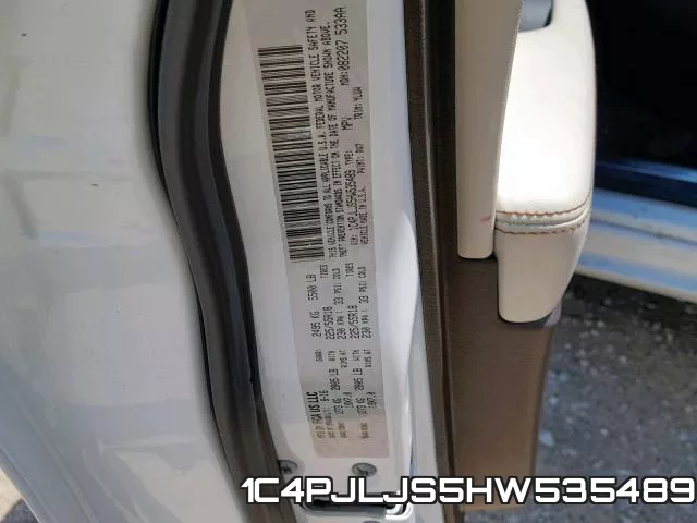 1C4PJLJS5HW535489 фото 2