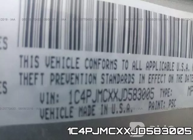 1C4PJMCXXJD583005 фото 10