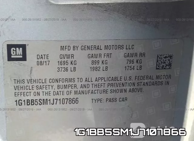 1G1BB5SM1J7107866 фото 10