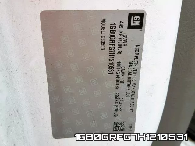 1GB0GRFG7H1210531 фото 2