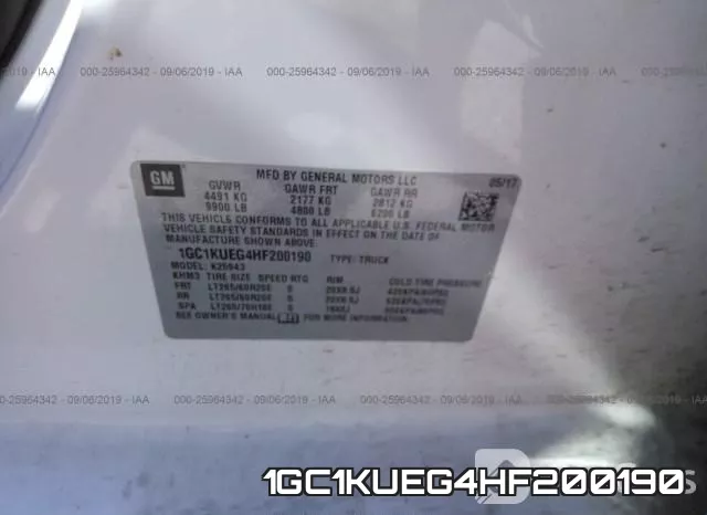 1GC1KUEG4HF200190 фото 10