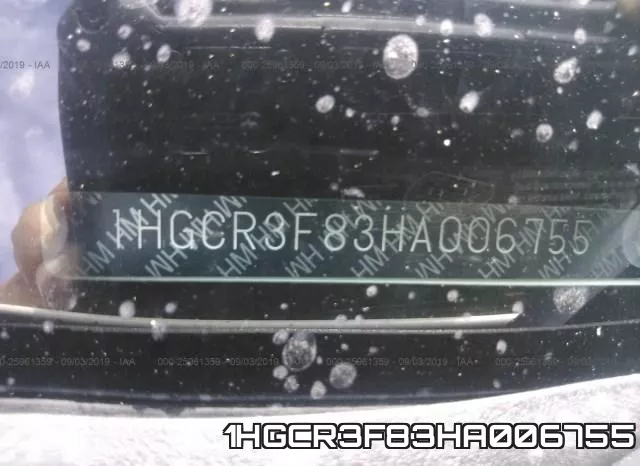 1HGCR3F83HA006755 фото 10