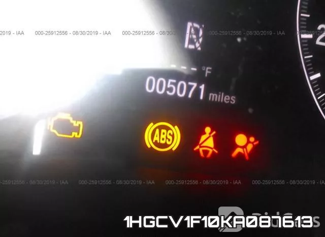 1HGCV1F10KA087613 фото 8
