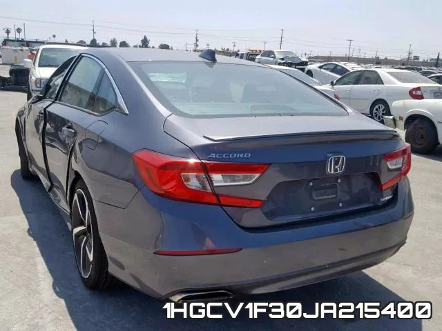1HGCV1F30JA215400 фото 4