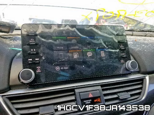 1HGCV1F38JA143538 фото 10