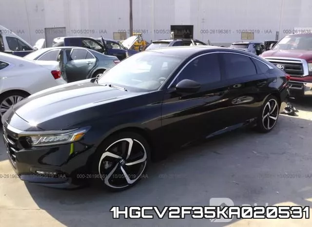 1HGCV2F35KA020531 фото 3