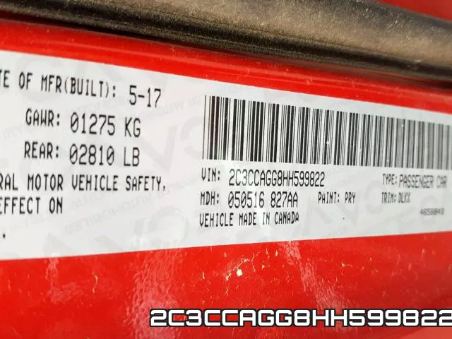 2C3CCAGG8HH599822 фото 2
