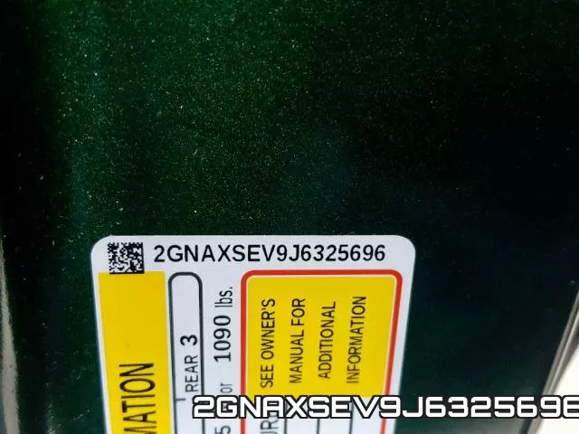 2GNAXSEV9J6325696 фото 2