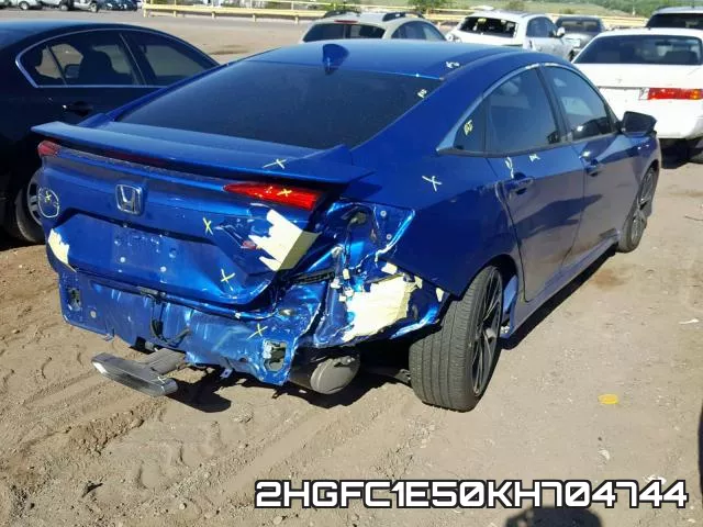 2HGFC1E50KH704744 фото 5