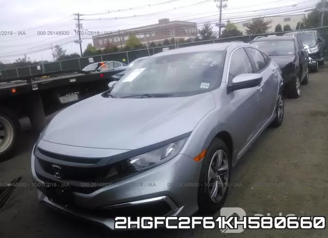 2HGFC2F61KH580660 фото 3