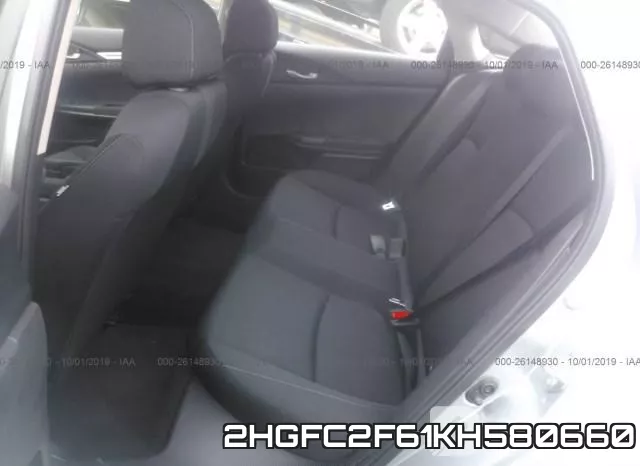 2HGFC2F61KH580660 фото 9