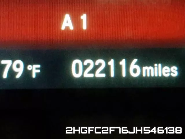 2HGFC2F76JH546138 фото 9