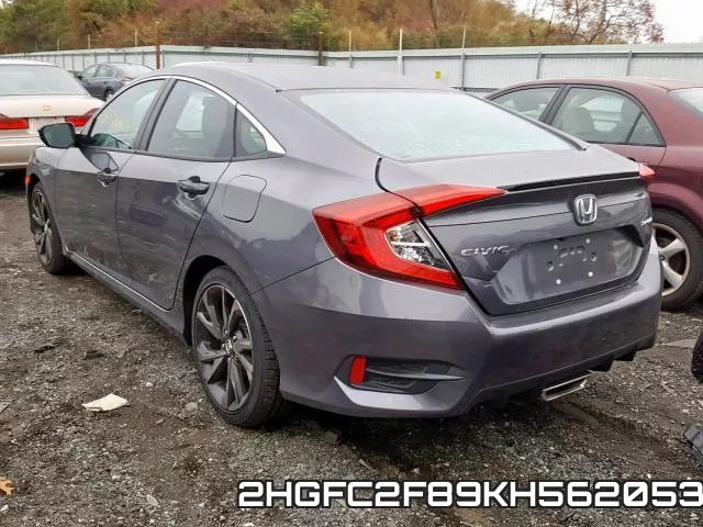 2HGFC2F89KH562053 фото 4