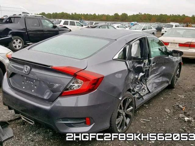 2HGFC2F89KH562053 фото 5
