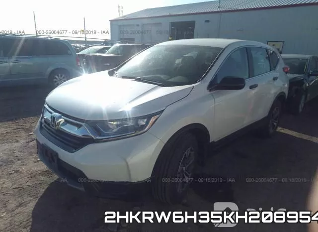2HKRW6H35KH208954 фото 3