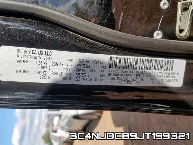 3C4NJDCB9JT199321 фото 2