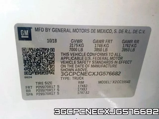 3GCPCNECXJG576682 фото 2