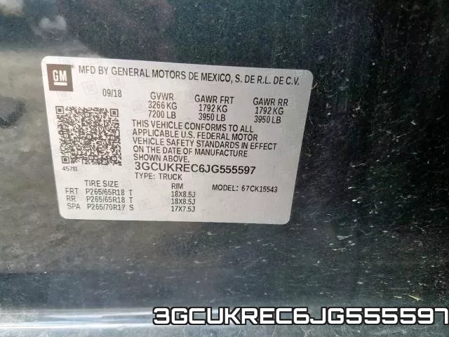 3GCUKREC6JG555597 фото 2