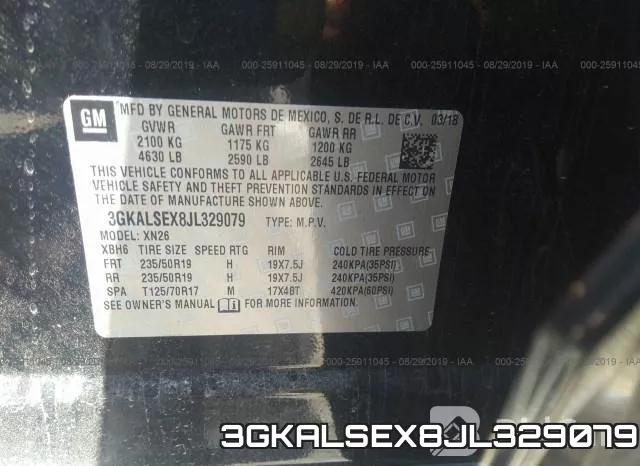 3GKALSEX8JL329079 фото 10