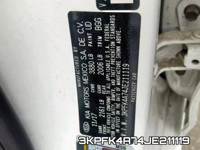 3KPFK4A74JE211119 фото 2