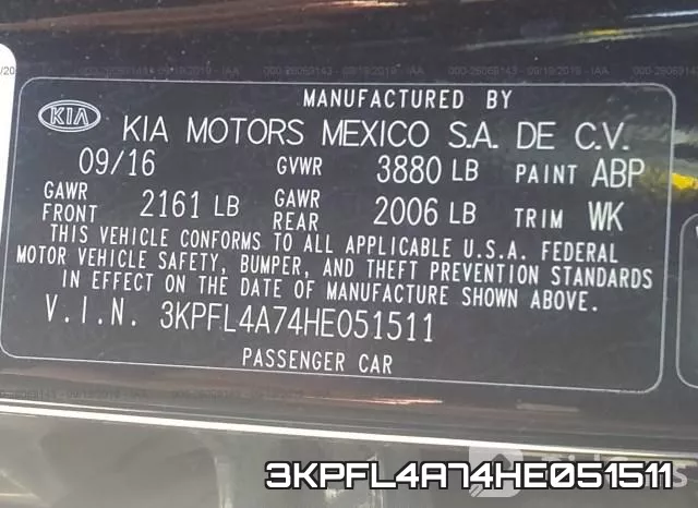 3KPFL4A74HE051511 фото 10