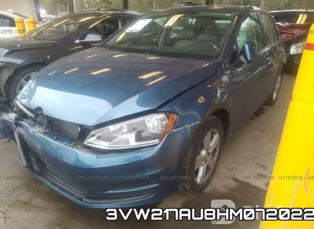 3VW217AU8HM072022 фото 3