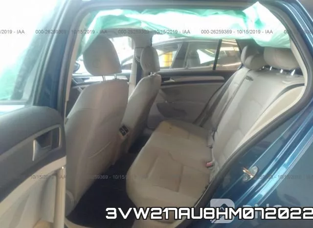 3VW217AU8HM072022 фото 9