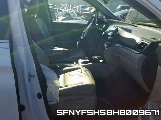5FNYF5H58HB009671 фото 6