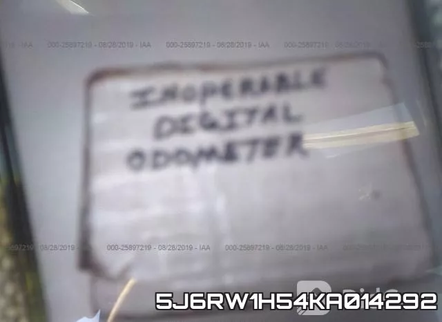 5J6RW1H54KA014292 фото 8
