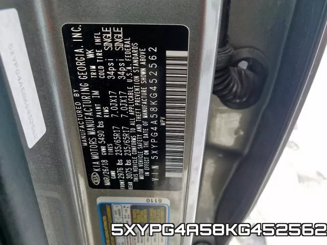 5XYPG4A58KG452562 фото 2