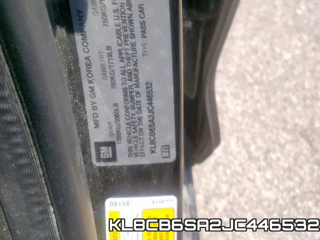KL8CB6SA2JC446532 фото 2