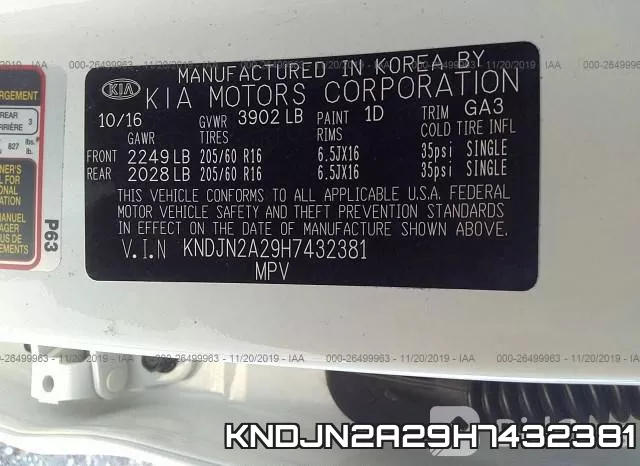 KNDJN2A29H7432381 фото 10